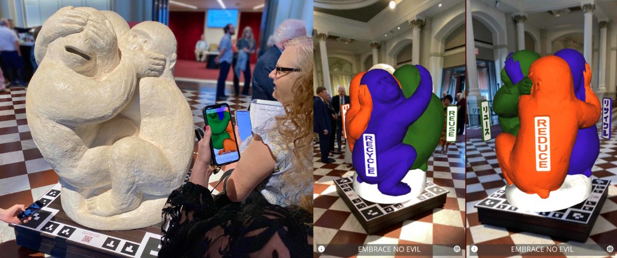 Embrace No Evil Augmented Reality