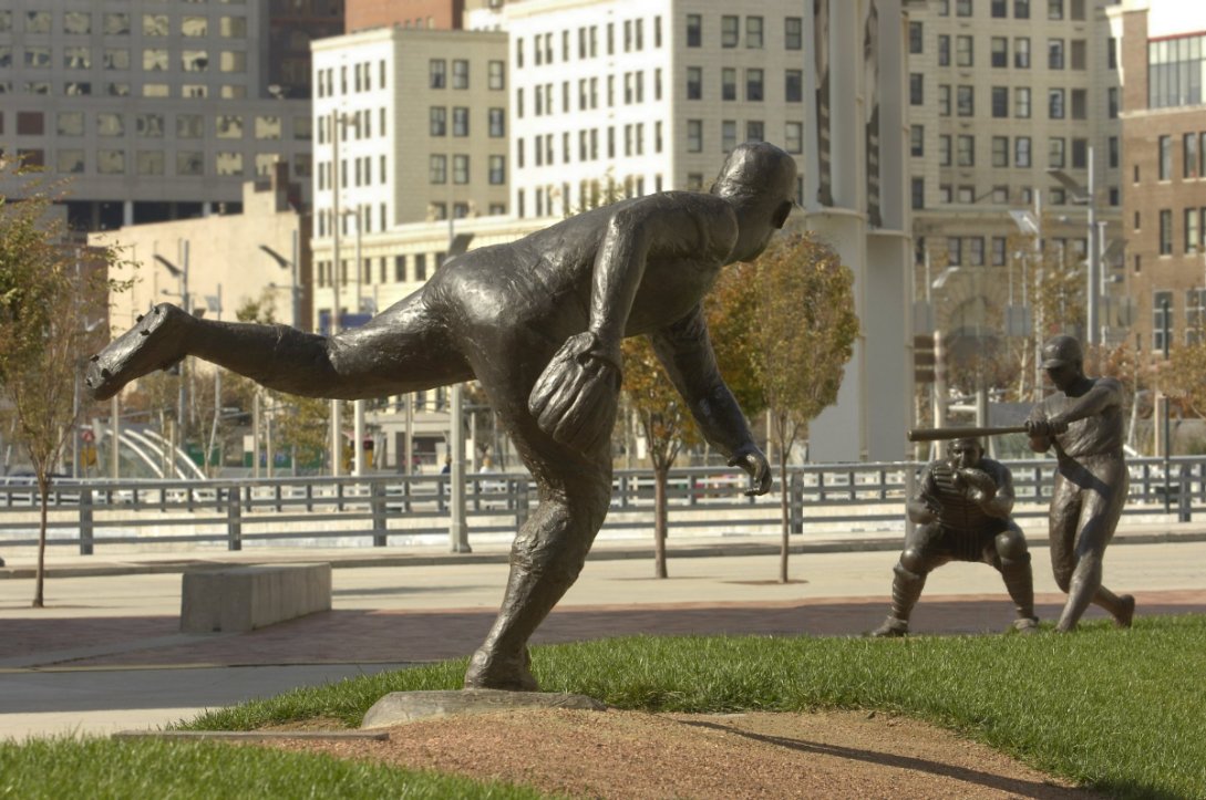 Great American Ball Park - Joe Nuxhall, Frank Robinson and Ernie Lombardi